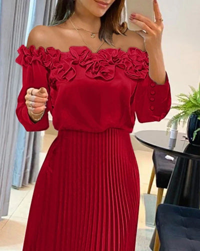 Aria | Robe Maxi Stupenda Épaules Nues