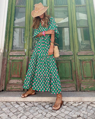 Fleur | Robe Maxi Bohémienne