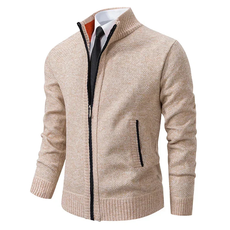Everett™ – Cardigan à zip en tricot