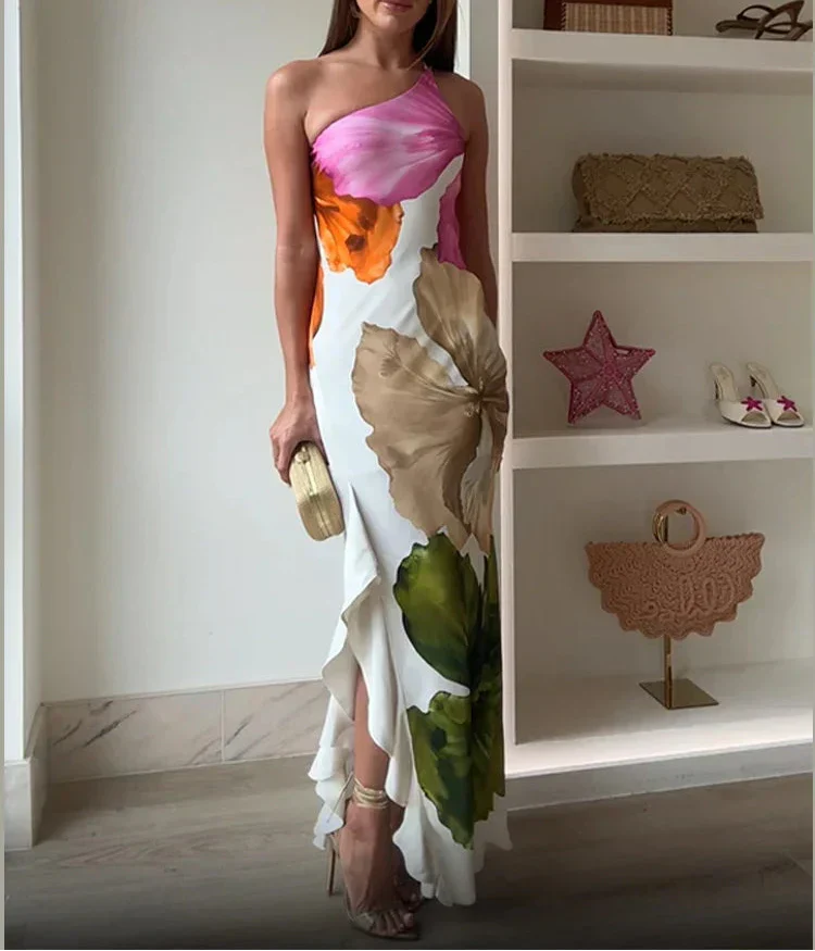 Robe de cocktail d'été pour femme