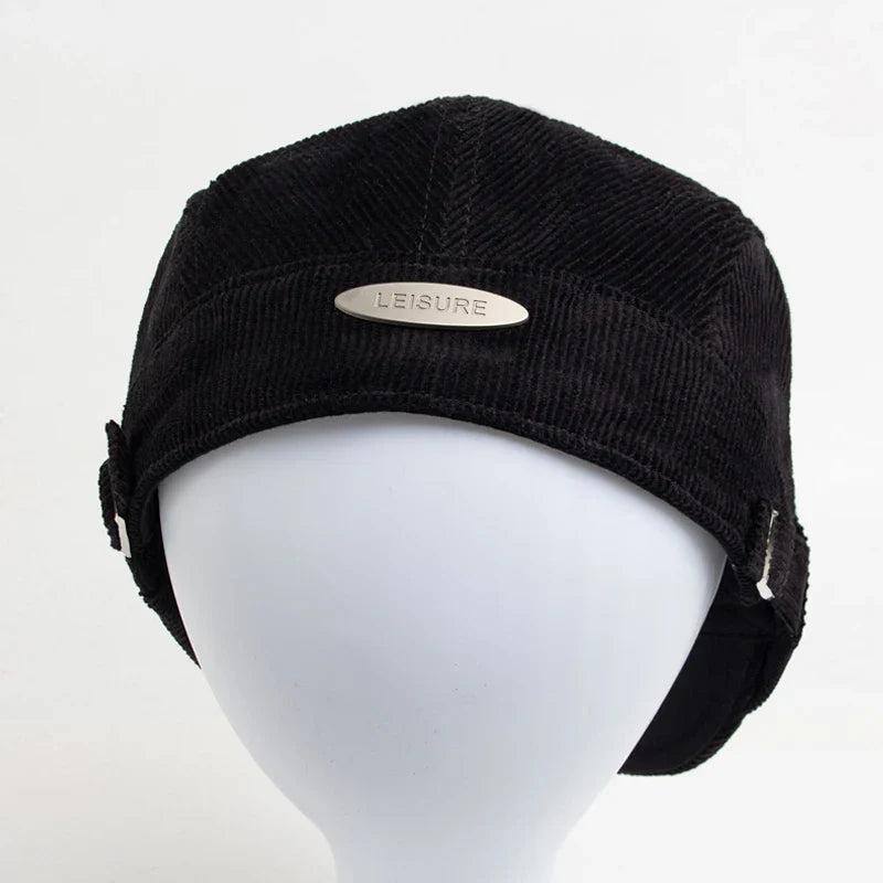 L’atelier D’amélie™ | Casquette en Velours Côtelé