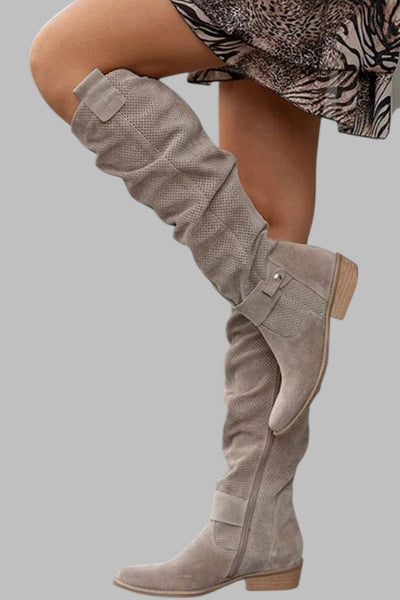 Romani Luxe™ | Bottes au genou