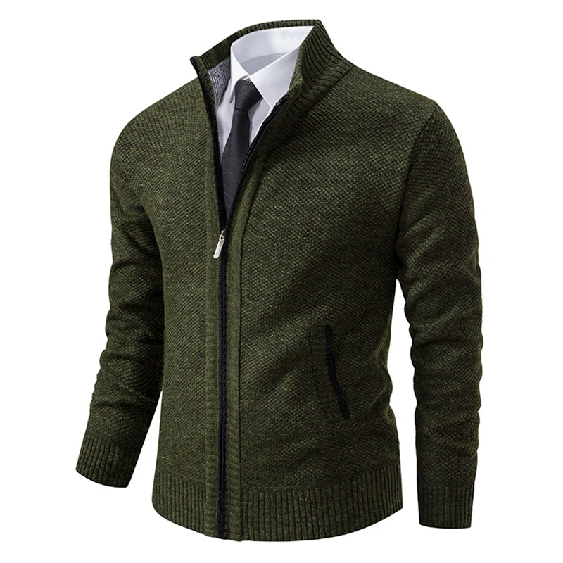 Everett™ – Cardigan à zip en tricot