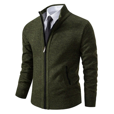 Everett™ – Cardigan à zip en tricot