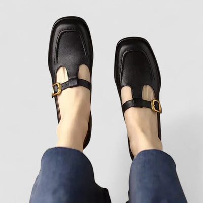 Elizabeth – Chaussures Mary Jane T-Strap Orthopédiques