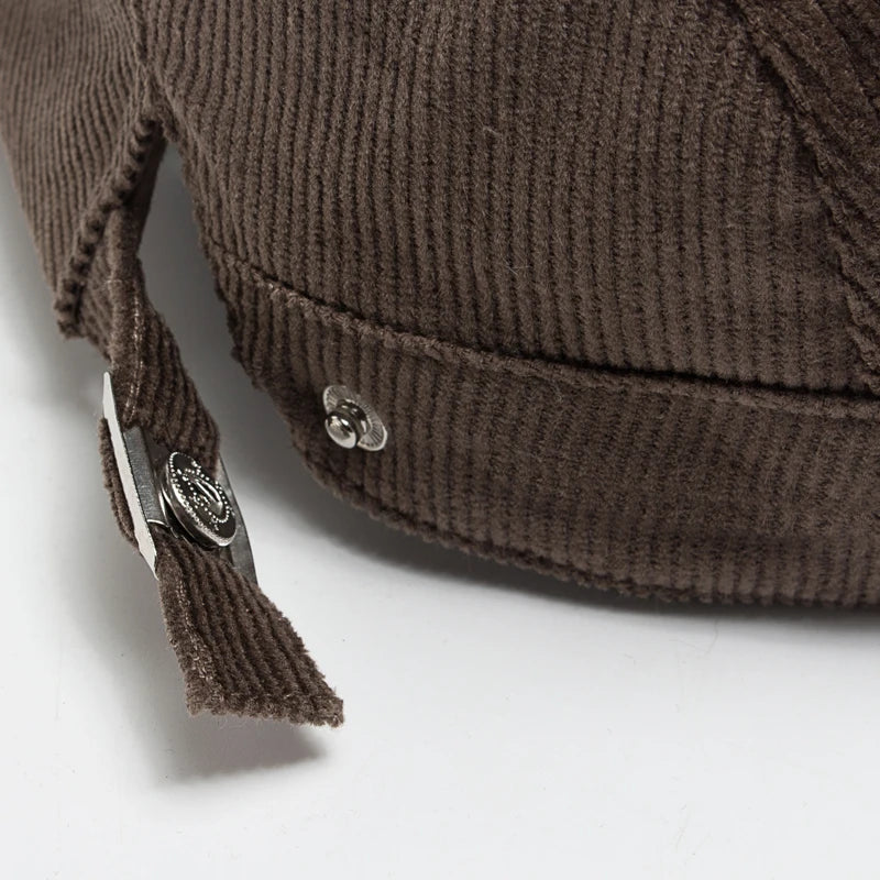 L’atelier D’amélie™ | Casquette en Velours Côtelé