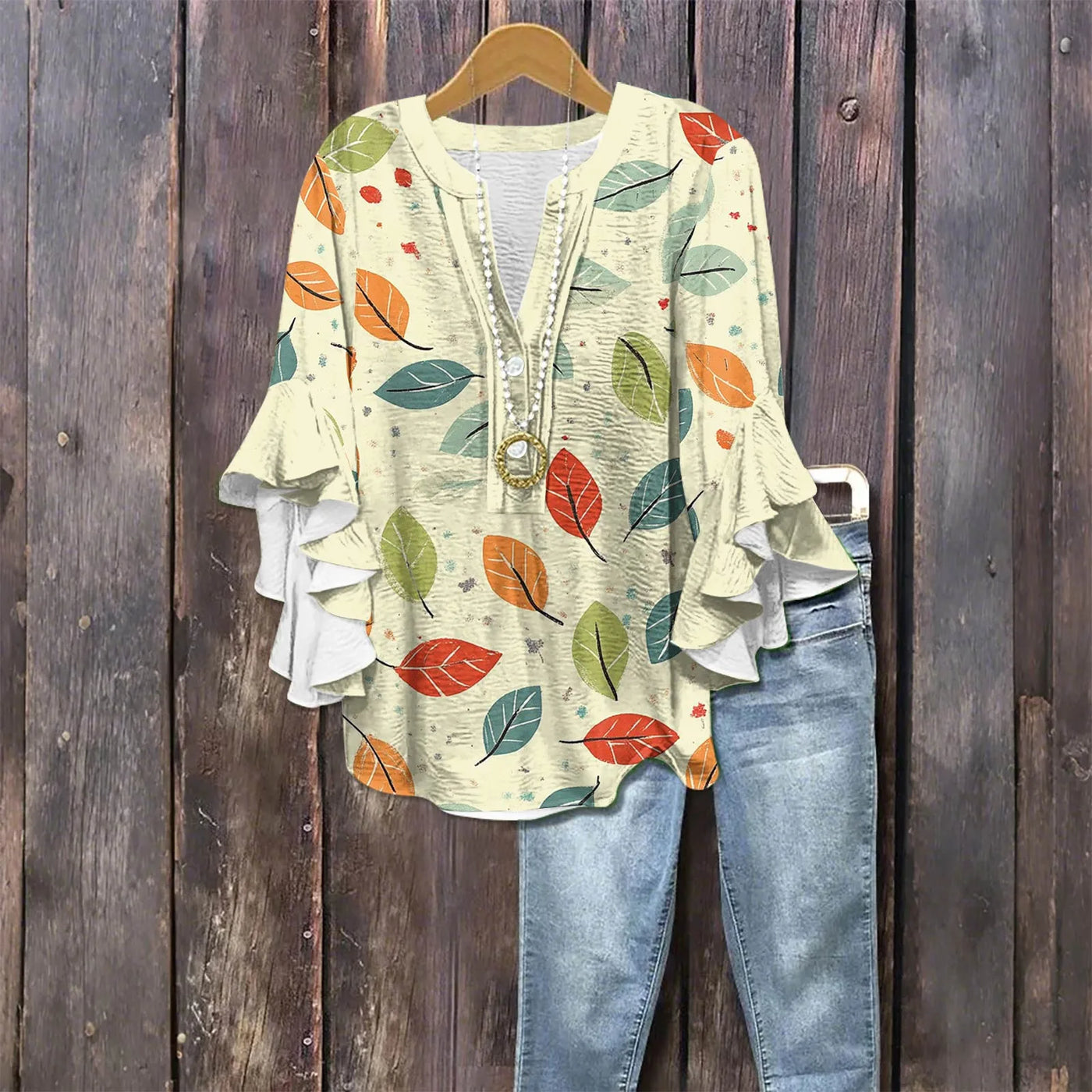 Blouse d'été "Jour de Marché" – Élégante & légère
