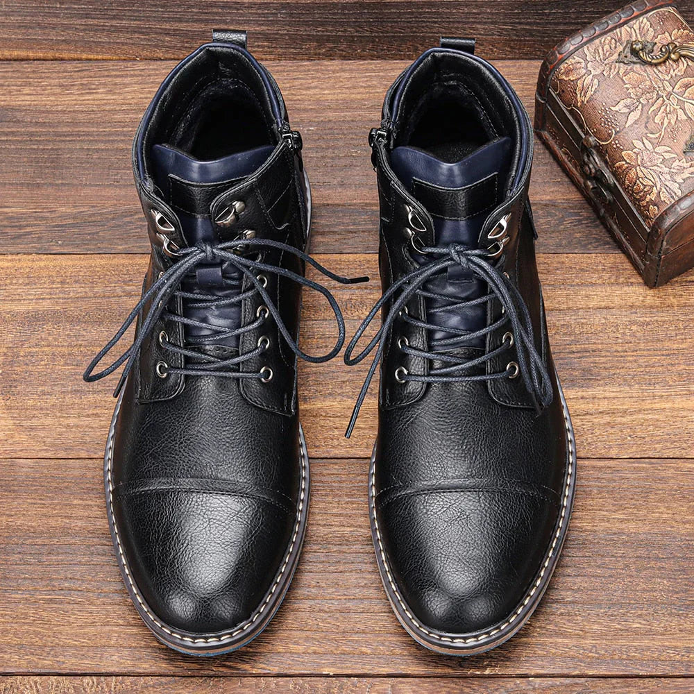 Aaron | Bottes Oxford en cuir premium faites à la main