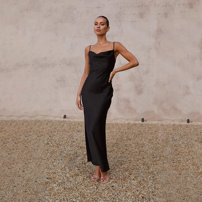 Sorrel | Robe Éclatante en Satin