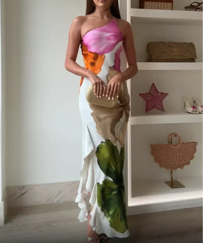 Robe de cocktail d'été pour femme