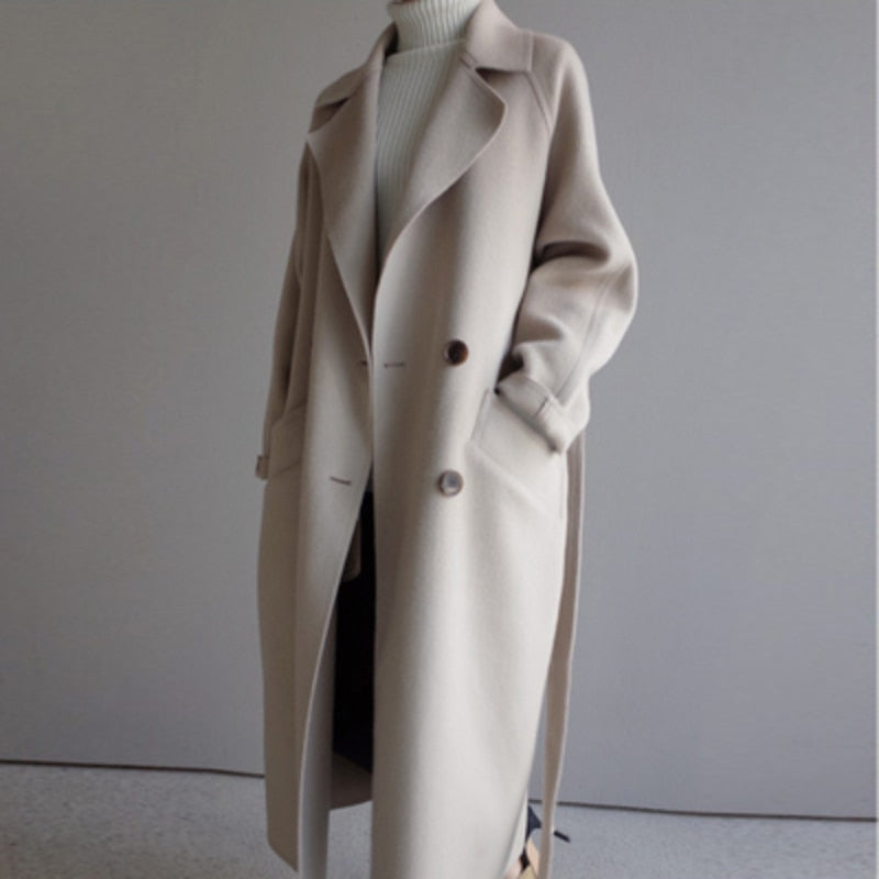 Elisabetta | Manteau élégant en mélange de laine chaude