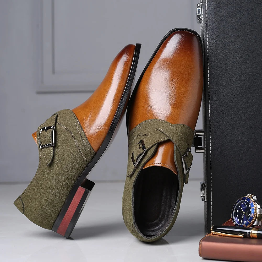Luca Mancini Chaussures de Ville en Cuir