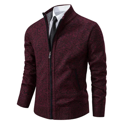 Everett™ – Cardigan à zip en tricot