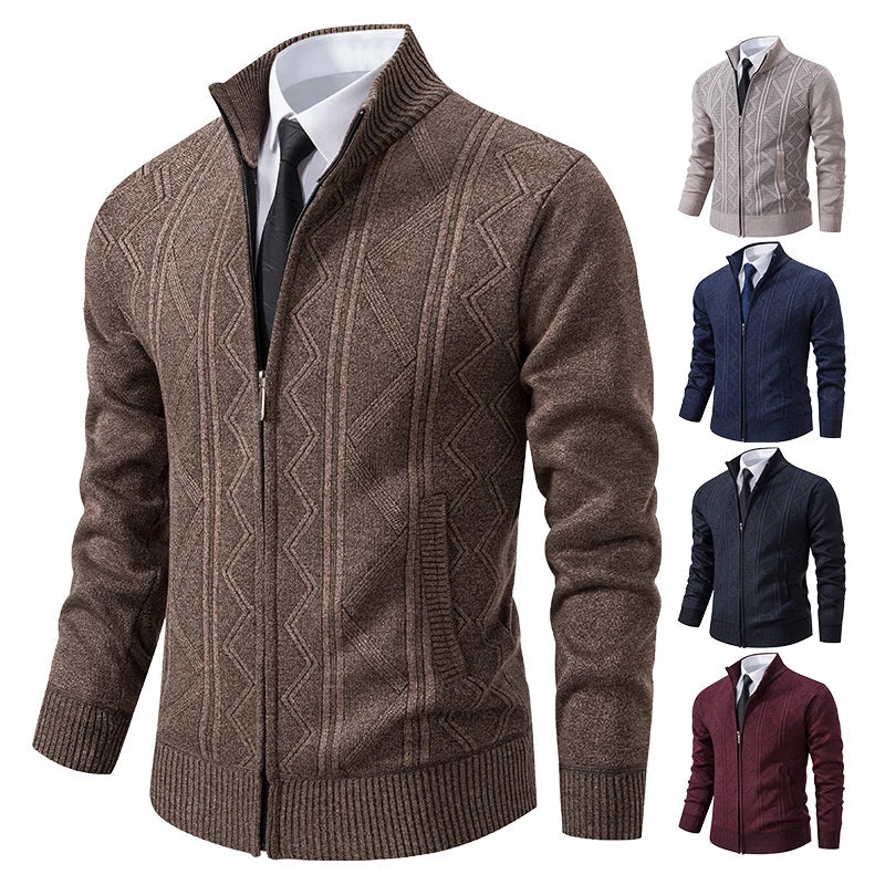 Dawson™ – Cardigan zippé structuré