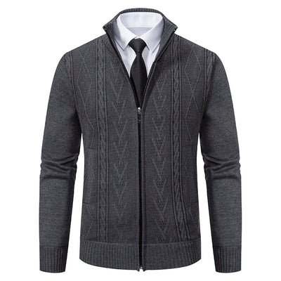 Dawson™ – Cardigan zippé structuré