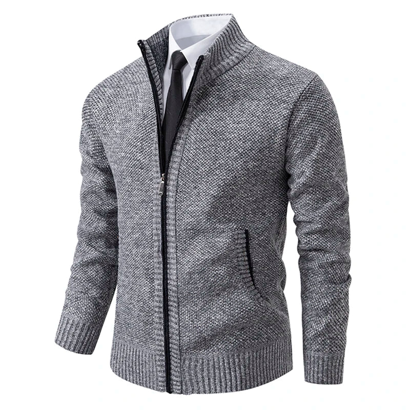 Everett™ – Cardigan à zip en tricot