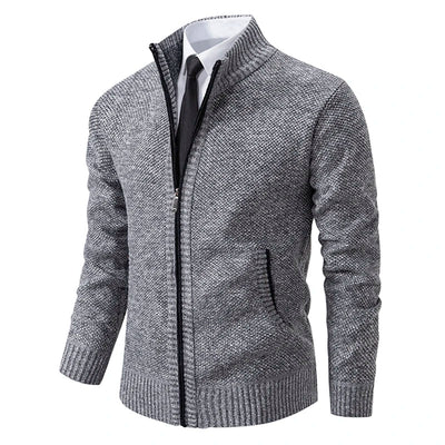 Everett™ – Cardigan à zip en tricot