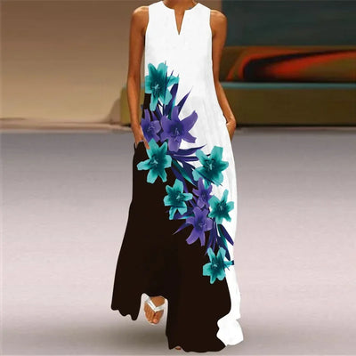 Aurelia | Robe A-Line Papillon en Fleurs