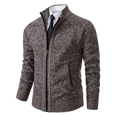 Everett™ – Cardigan à zip en tricot