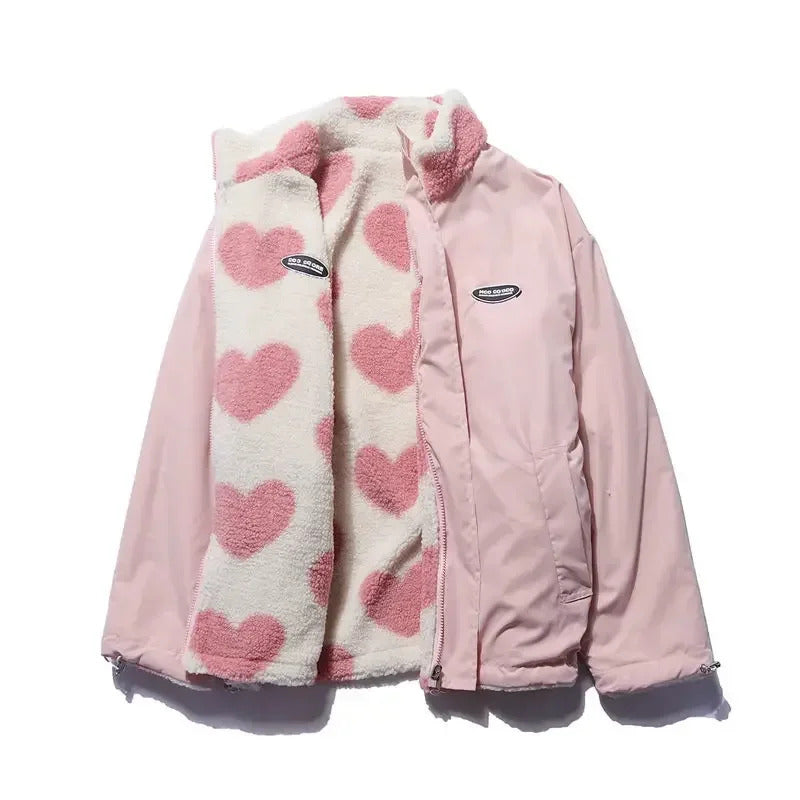 Katharina™ | Veste réversible en forme de cœur