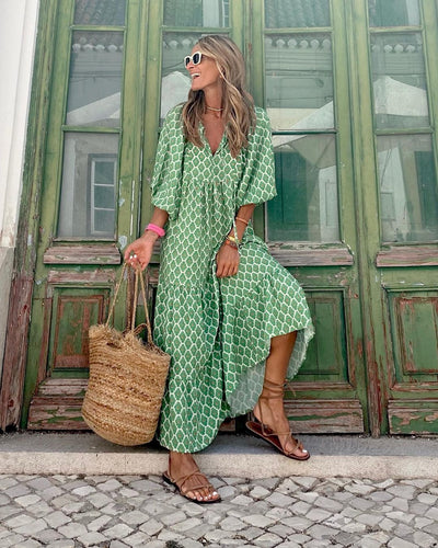 Fleur | Robe Maxi Bohémienne