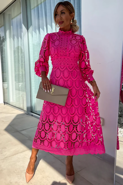 Amy | Robe en Dentelle Élégante