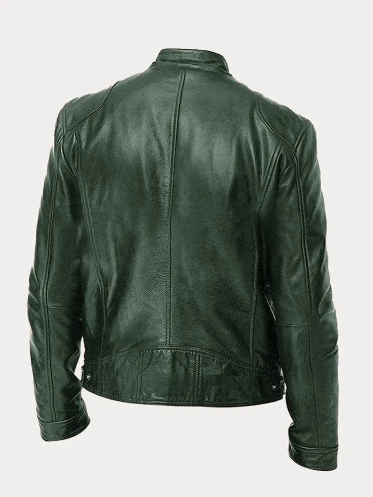 Charles™ | Veste décontractée en cuir