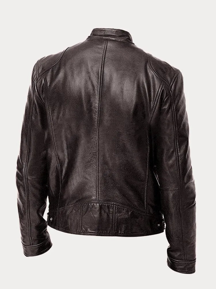Charles™ | Veste décontractée en cuir
