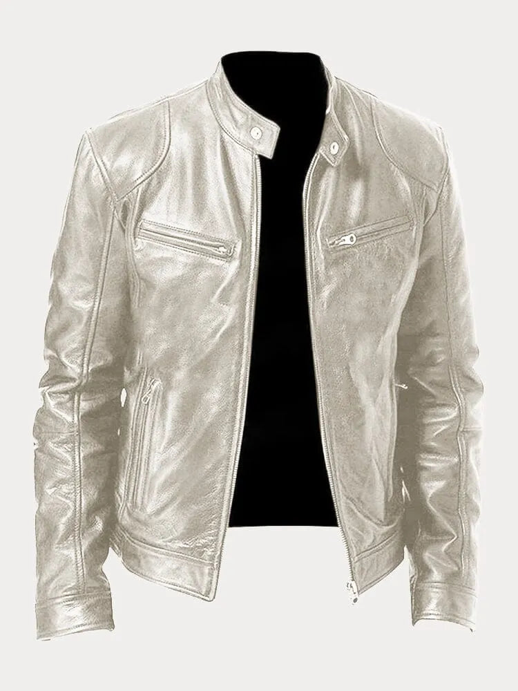 Charles™ | Veste décontractée en cuir