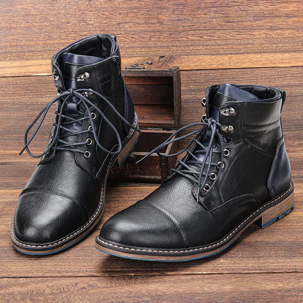 Aaron | Bottes Oxford en cuir premium faites à la main