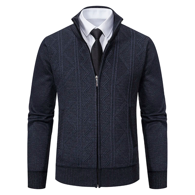 Dawson™ – Cardigan zippé structuré