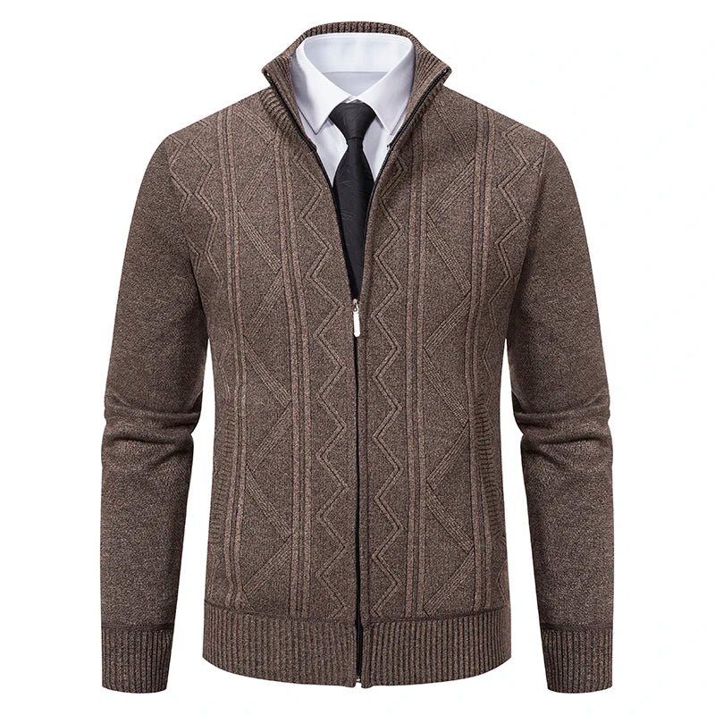 Dawson™ – Cardigan zippé structuré