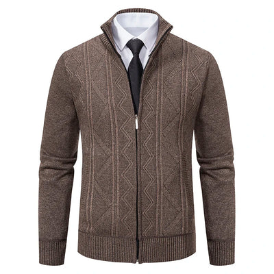 Dawson™ – Cardigan zippé structuré