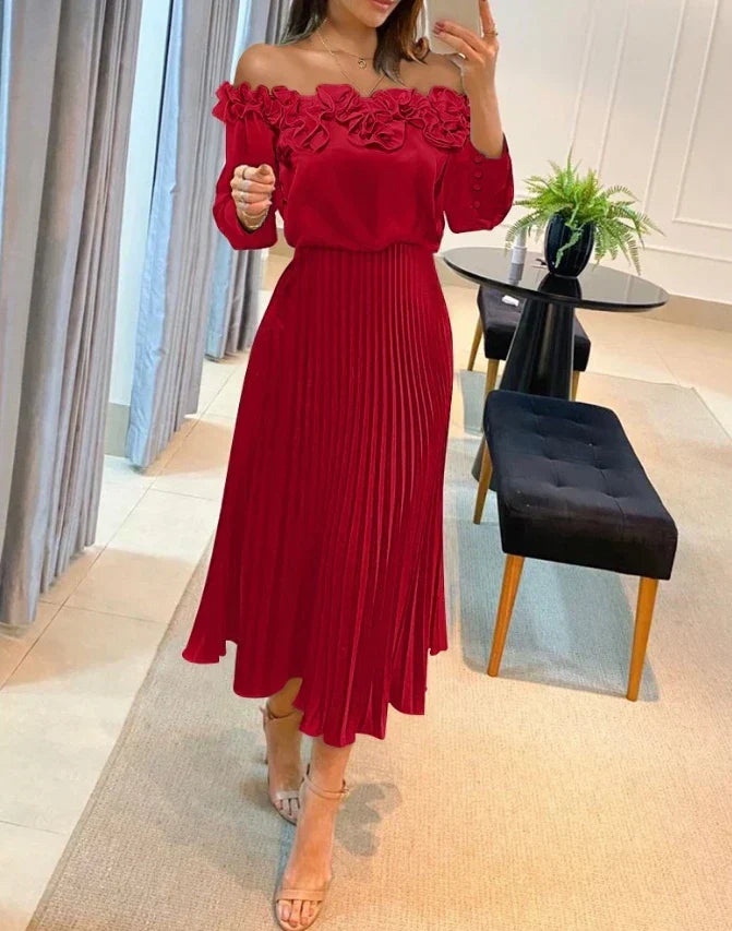 Aria | Robe Maxi Stupenda Épaules Nues