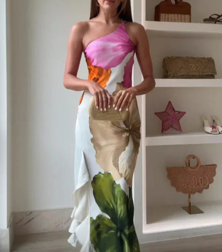 Robe de cocktail d'été pour femme