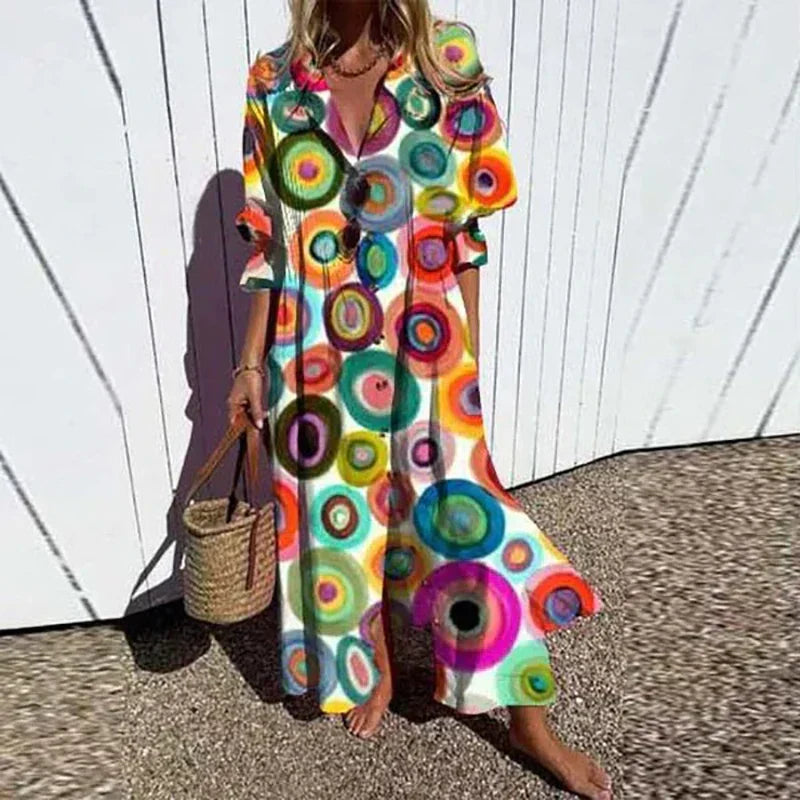 Odessa | Robe Bohémienne Élégante