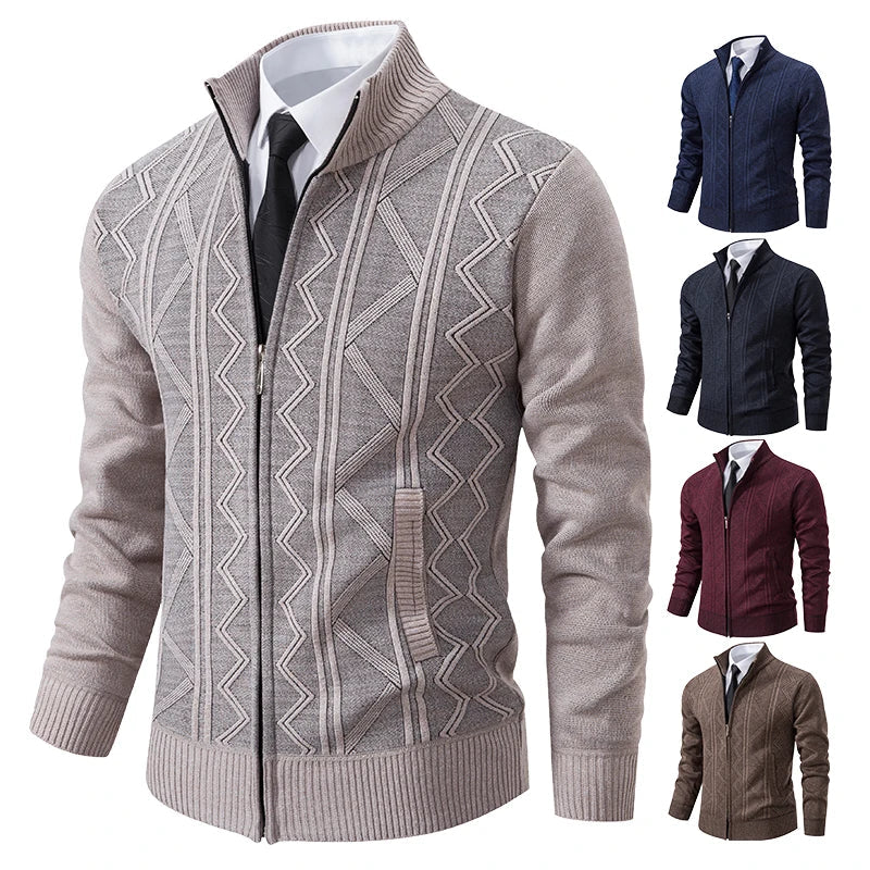 Dawson™ – Cardigan zippé structuré