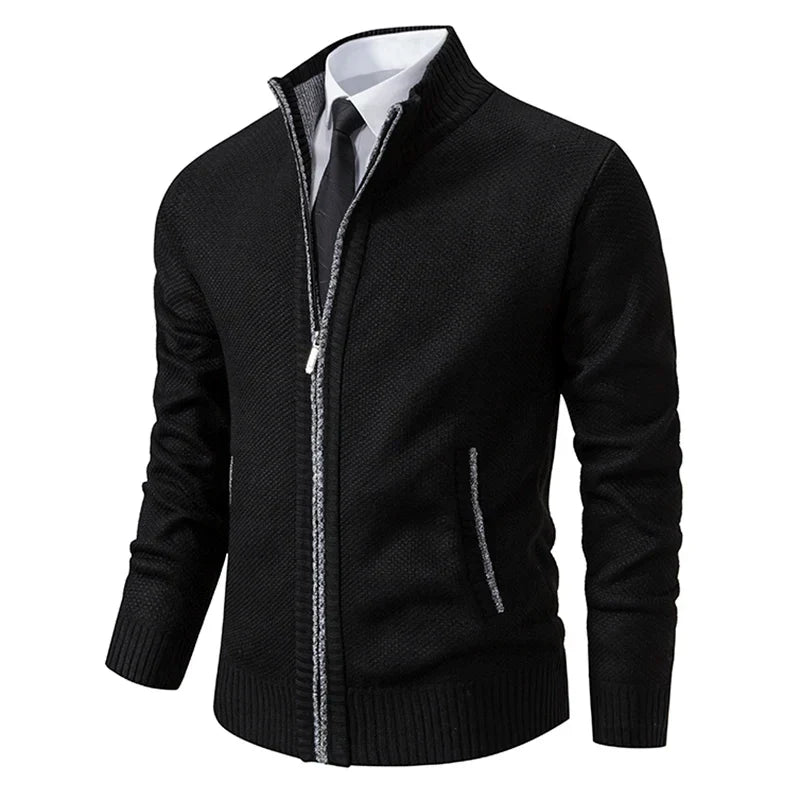 Everett™ – Cardigan à zip en tricot