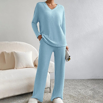 Cathy™ | Ensemble Élégant en Maille