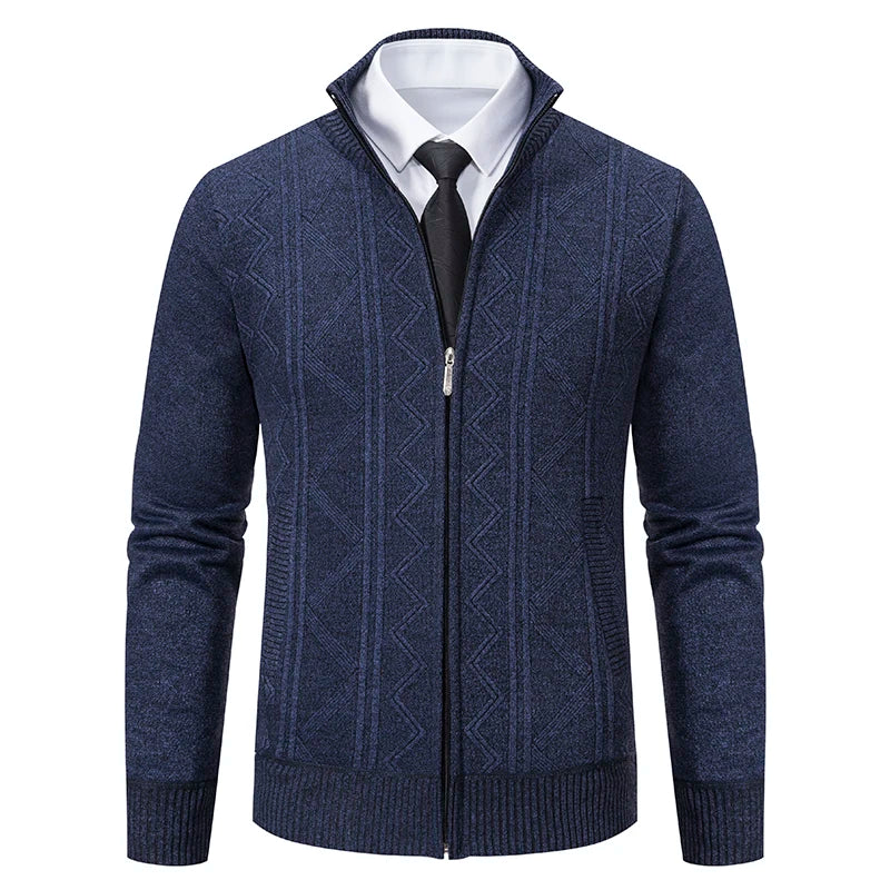 Dawson™ – Cardigan zippé structuré