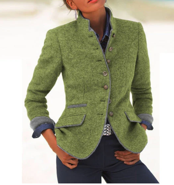 Valeria | Cardigan élégant avec col montant