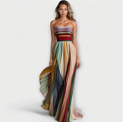 Flora™ | Robe d'Été Sans Manches Multicolore