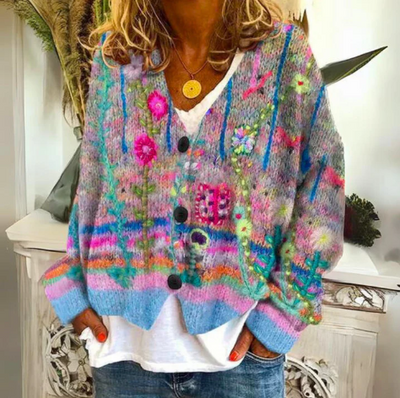 Evie | Cardigan Floral
