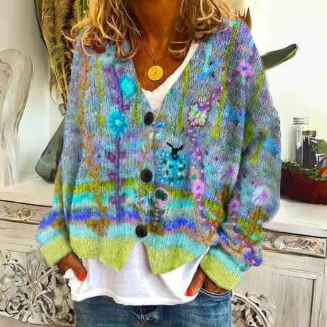 Evie | Cardigan Floral