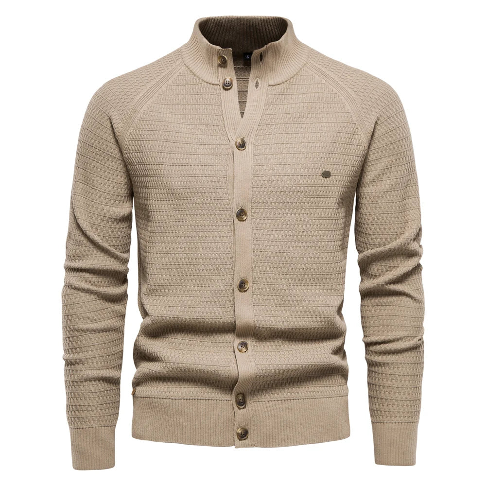 Thomas™ | Cardigan en coton luxueux