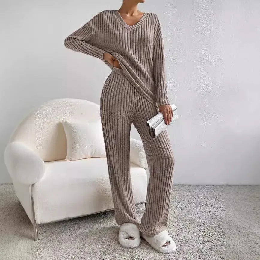 Cathy™ | Ensemble Élégant en Maille