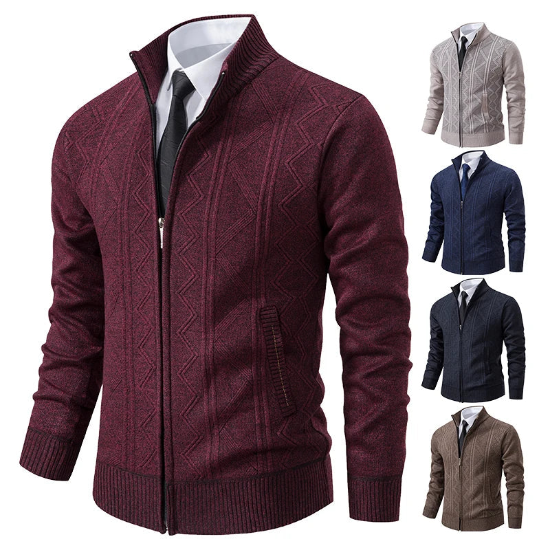 Dawson™ – Cardigan zippé structuré