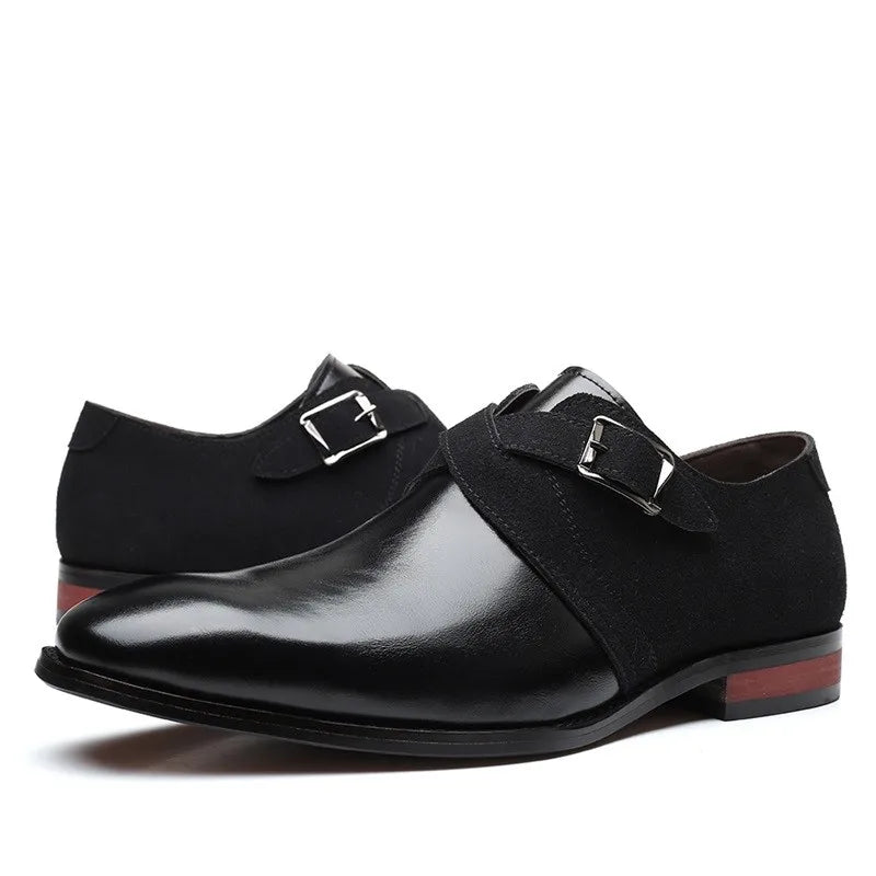 Luca Mancini Chaussures de Ville en Cuir