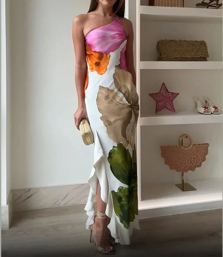 Robe de cocktail d'été pour femme