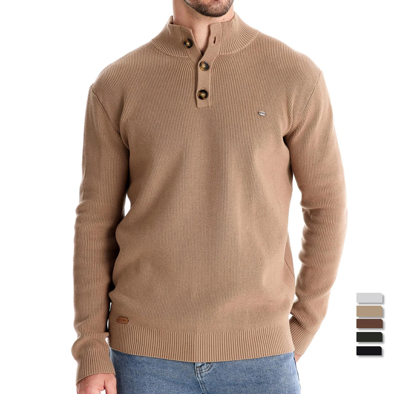 Lilian™ | Pull pour hommes avec design à boutons